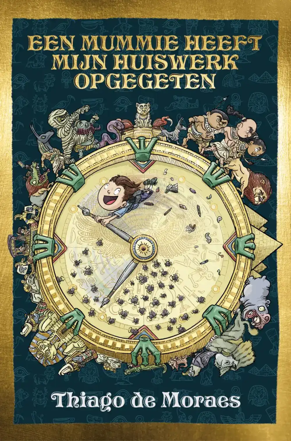 EEN MUMMIE HEEFT MIJN HUISWERK OPGEGETEN
