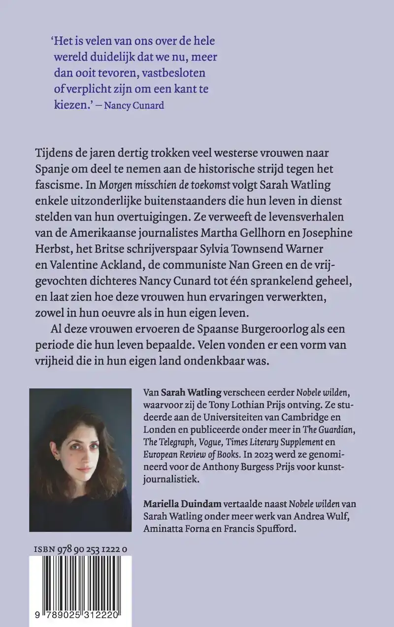 MORGEN MISSCHIEN DE TOEKOMST