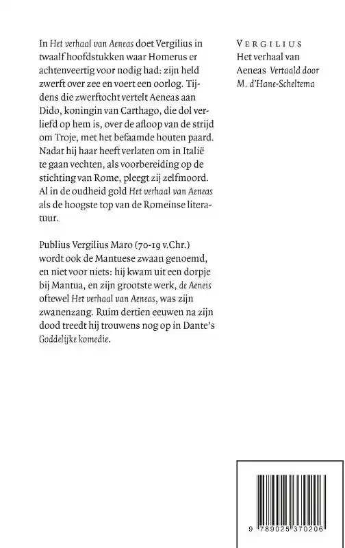 HET VERHAAL VAN AENEAS