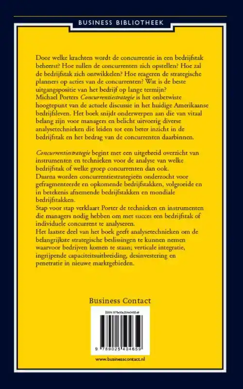 CONCURRENTIESTRATEGIE