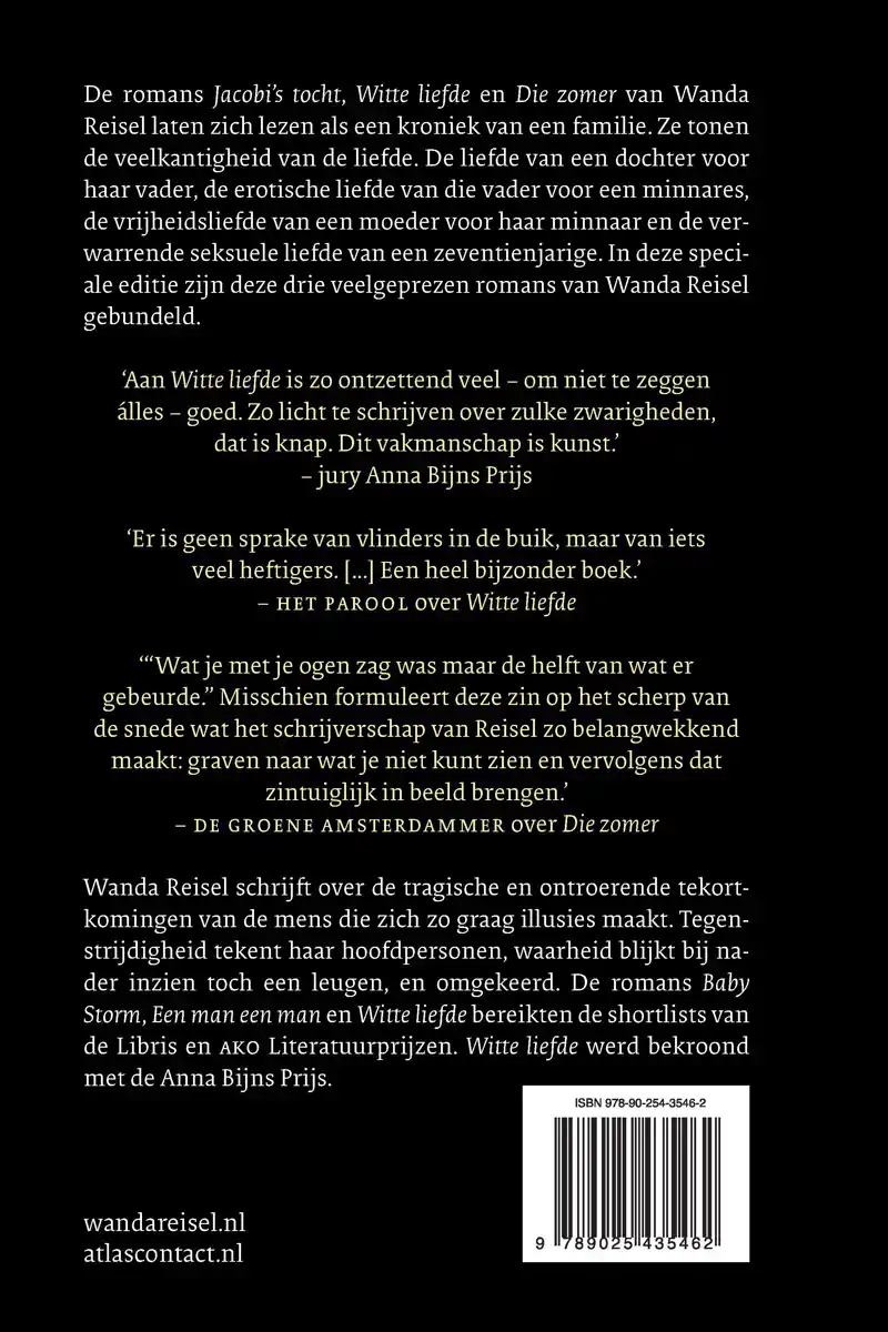 JACOBI'S TOCHT, WITTE LIEFDE, DIE ZOMER