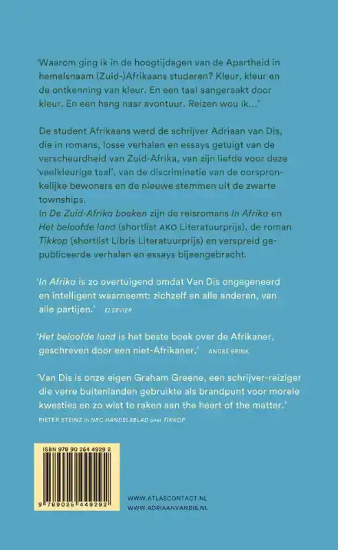 DE ZUID-AFRIKA BOEKEN