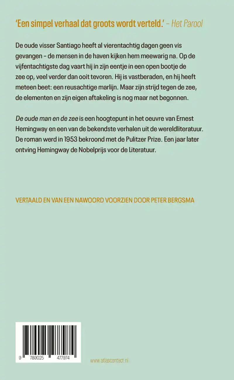 DE OUDE MAN EN DE ZEE