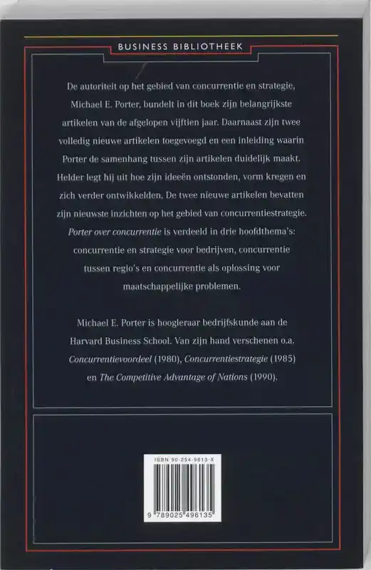 PORTER OVER CONCURRENTIE