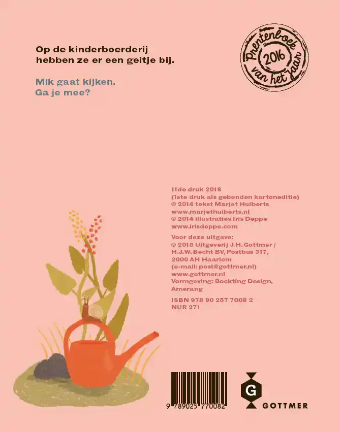WE HEBBEN ER EEN GEITJE BIJ!