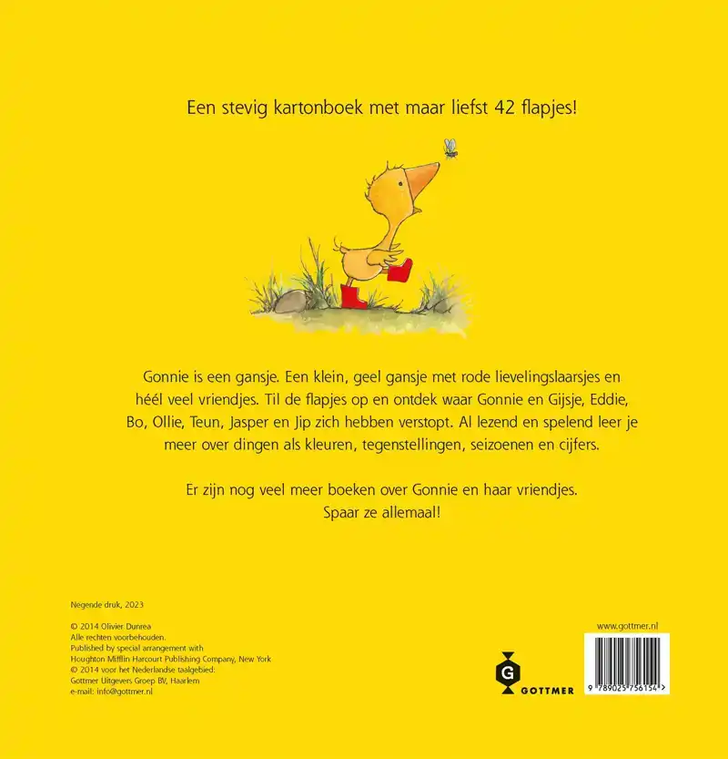 GONNIE EN VRIENDJES IN GANZENPAS