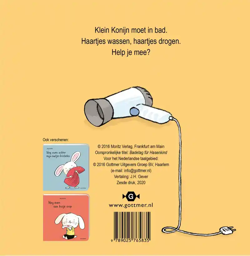 NOG EVEN MIJN HAARTJES WASSEN