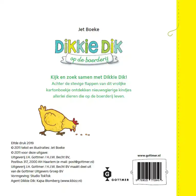 DIKKIE DIK OP DE BOERDERIJ