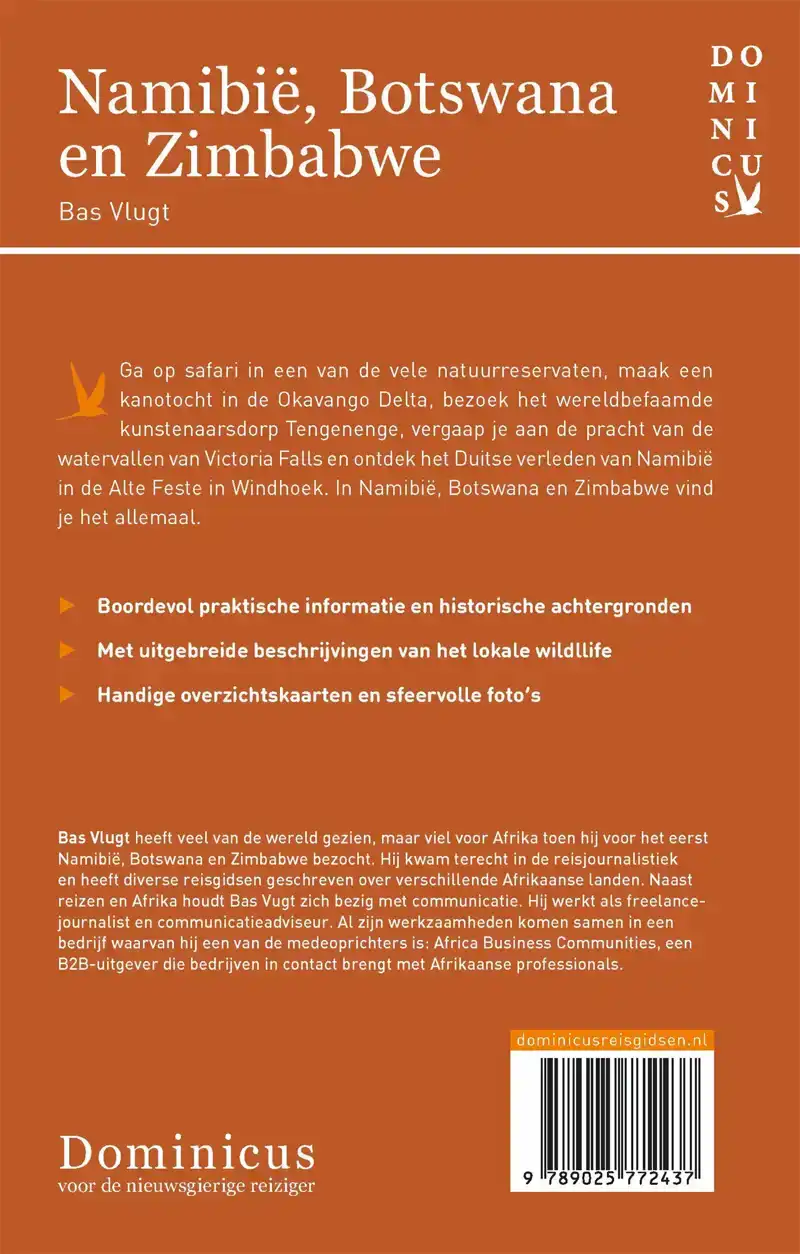 NAMIBIE, BOTSWANA EN ZIMBABWE