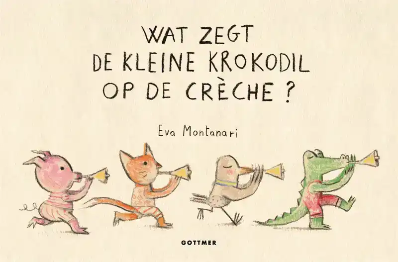 WAT ZEGT DE KLEINE KROKODIL OP DE CRECHE?