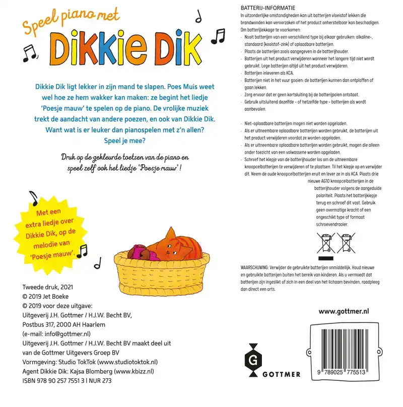 SPEEL PIANO MET DIKKIE DIK