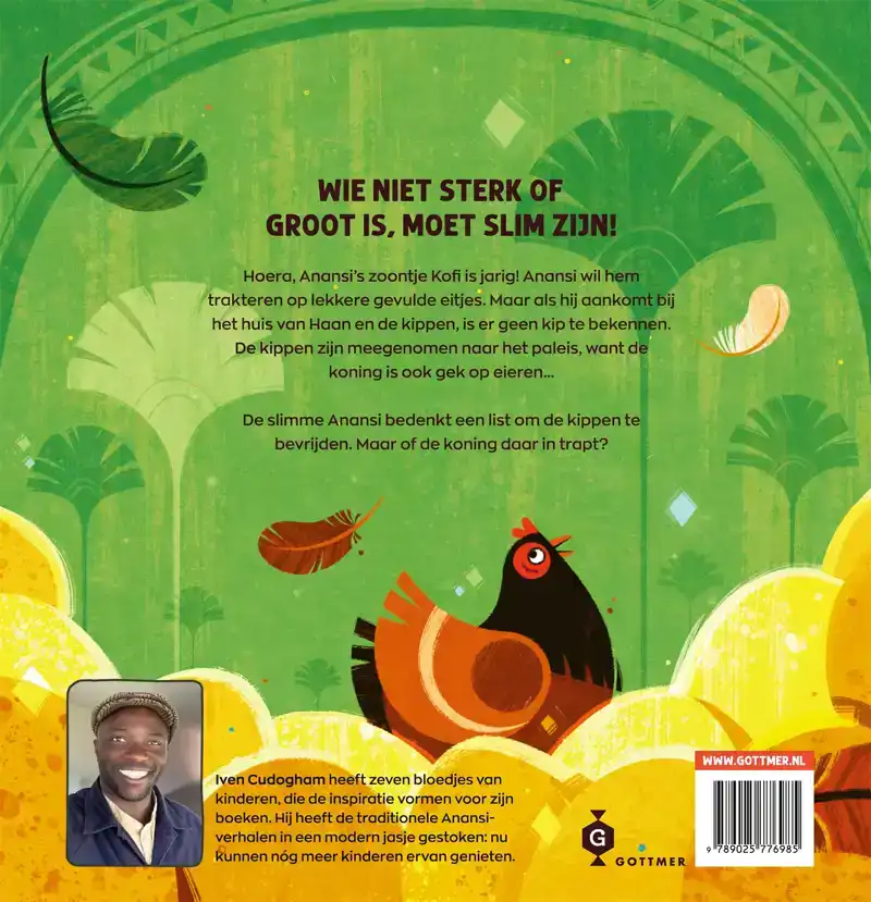 ANANSI DE SPIN EN DE EIEREN VOOR DE KONING