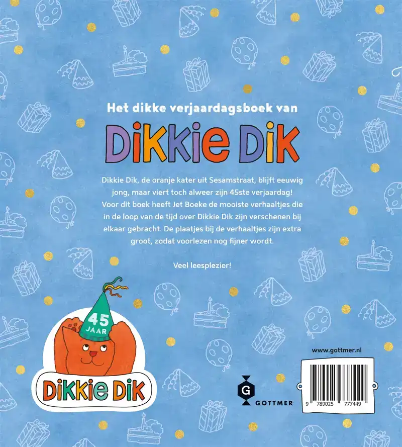 HET DIKKE VERJAARDAGSBOEK VAN DIKKIE DIK