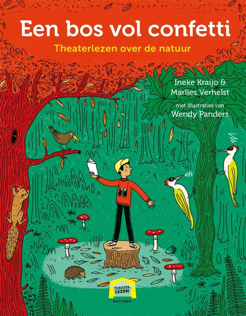 EEN BOS VOL CONFETTI