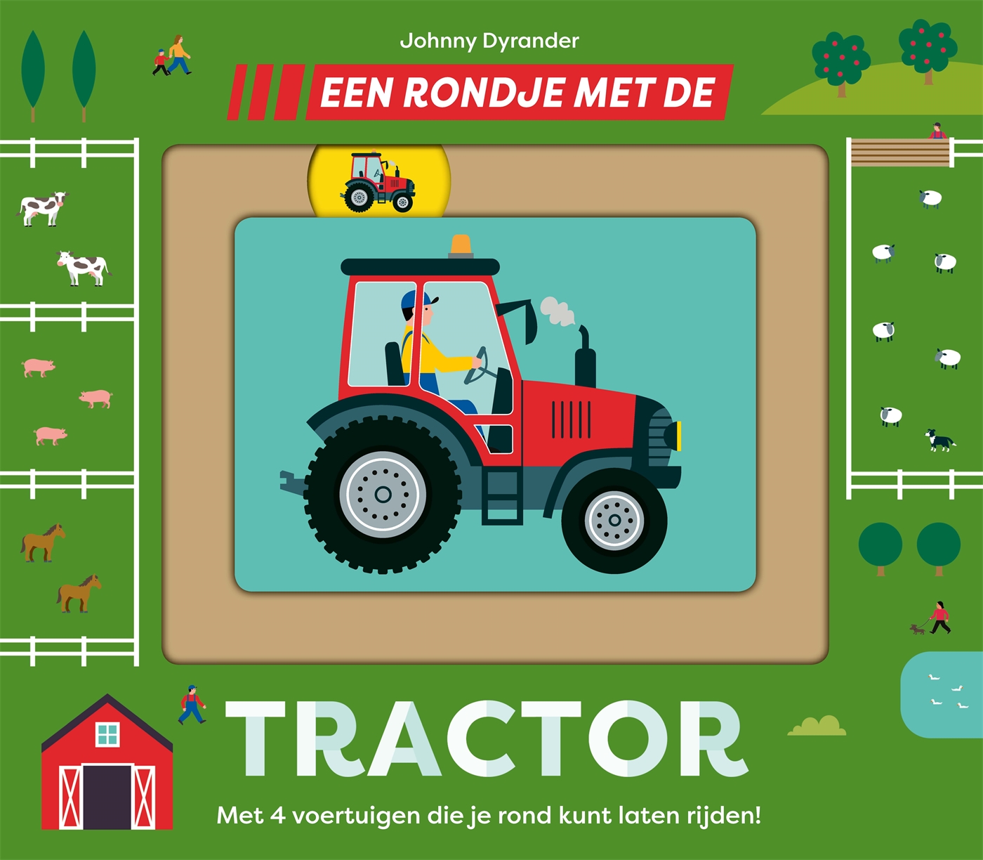 EEN RONDJE MET DE TRACTOR