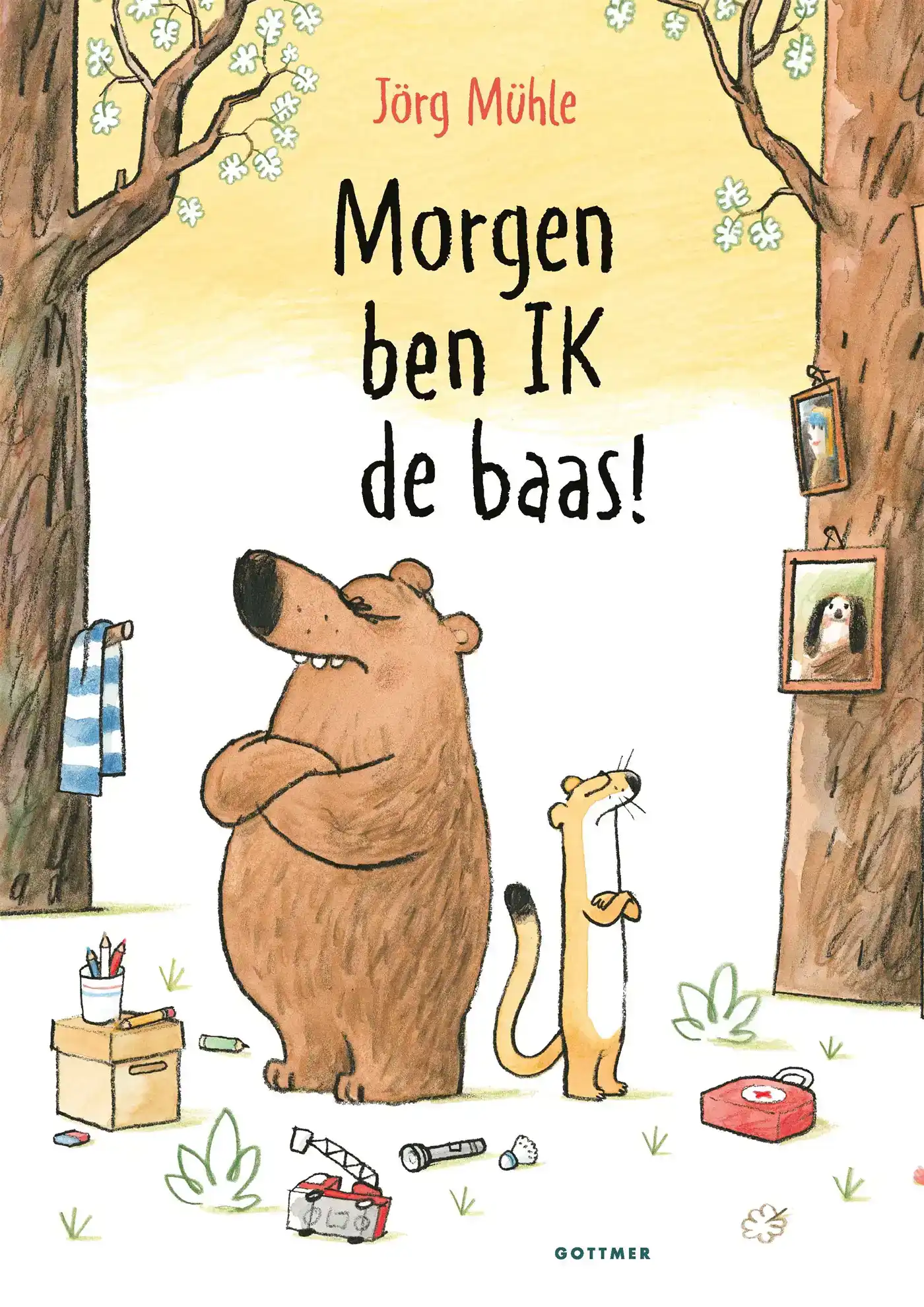 MORGEN BEN IK DE BAAS!
