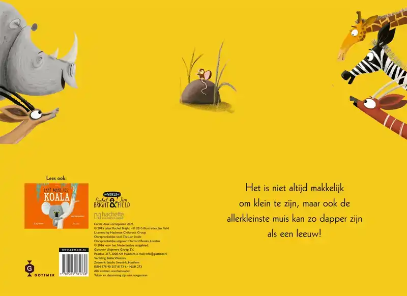 VERTELPLATEN DE LEEUW IN DE MUIS