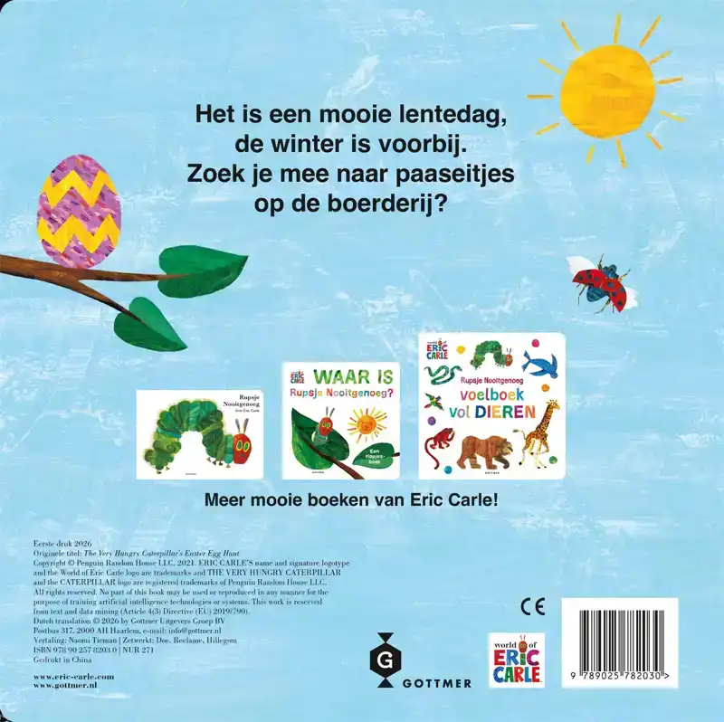 VROLIJK PASEN, RUPSJE NOOITGENOEG