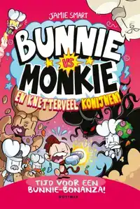BUNNIE VS MONKIE EN KNETTERVEEL KONIJNEN!