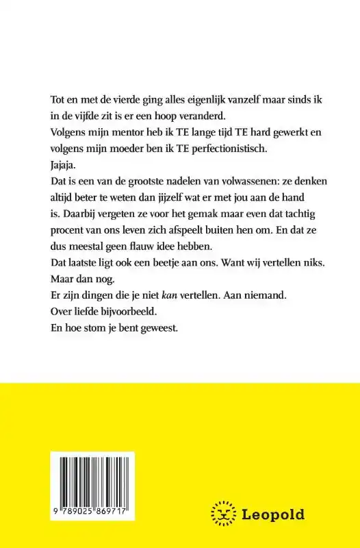 ER IS GEEN VORM WAARIN IK PAS