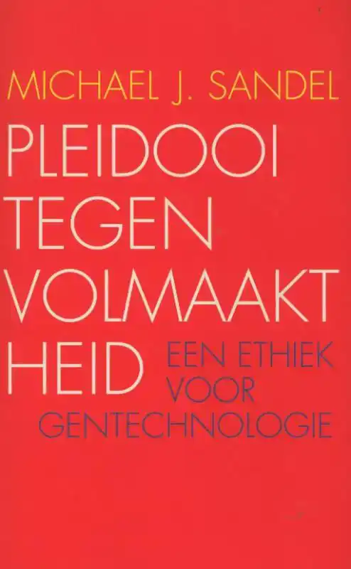 PLEIDOOI TEGEN VOLMAAKTHEID