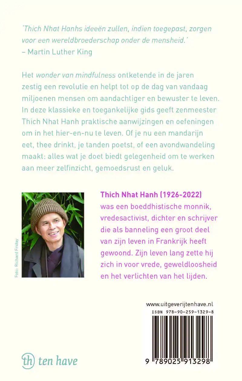 HET WONDER VAN MINDFULNESS