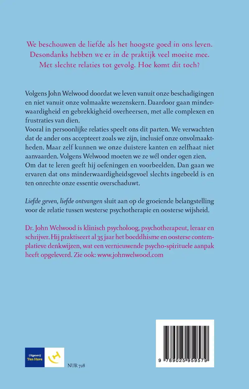 LIEFDE GEVEN, LIEFDE ONTVANGEN