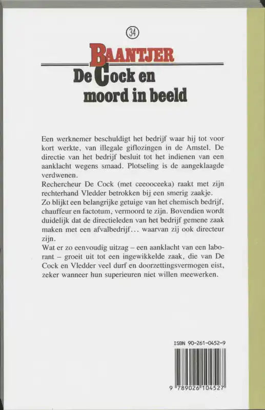 DE COCK EN MOORD IN BEELD