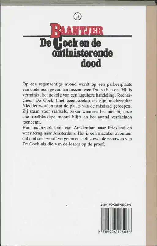 DE COCK EN DE ONTLUISTERENDE DOOD