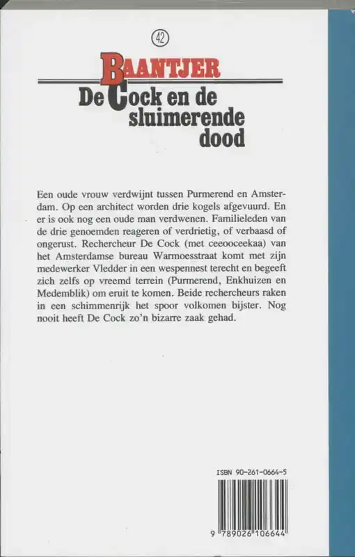 DE COCK EN DE SLUIMERENDE DOOD