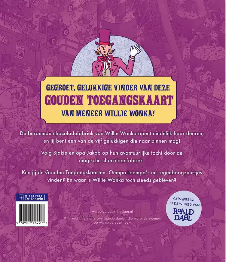 WAAR IS WONKA?