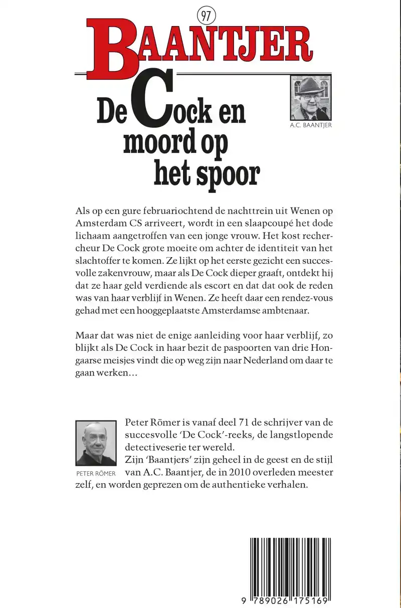 DE COCK EN MOORD OP HET SPOOR