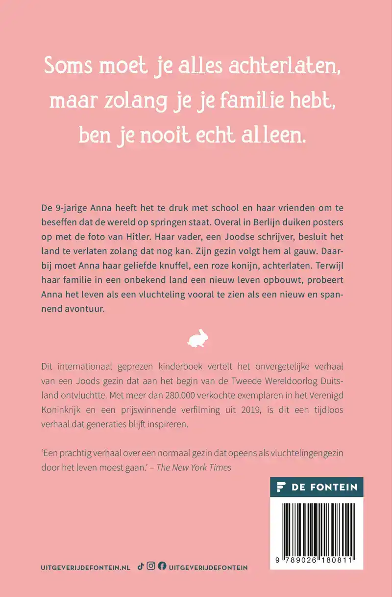 HITLER HEEFT MIJN ROZE KONIJN GESTOLEN