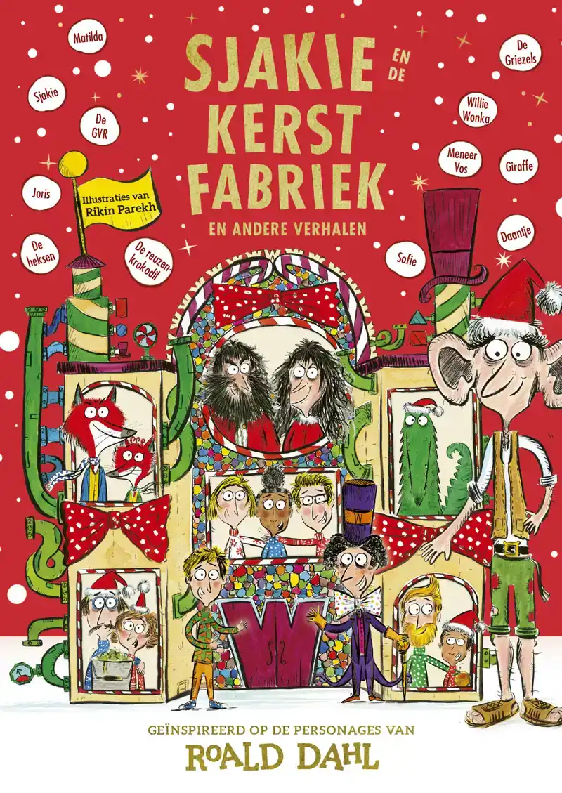 SJAKIE EN DE KERSTFABRIEK EN ANDERE VERHALEN
