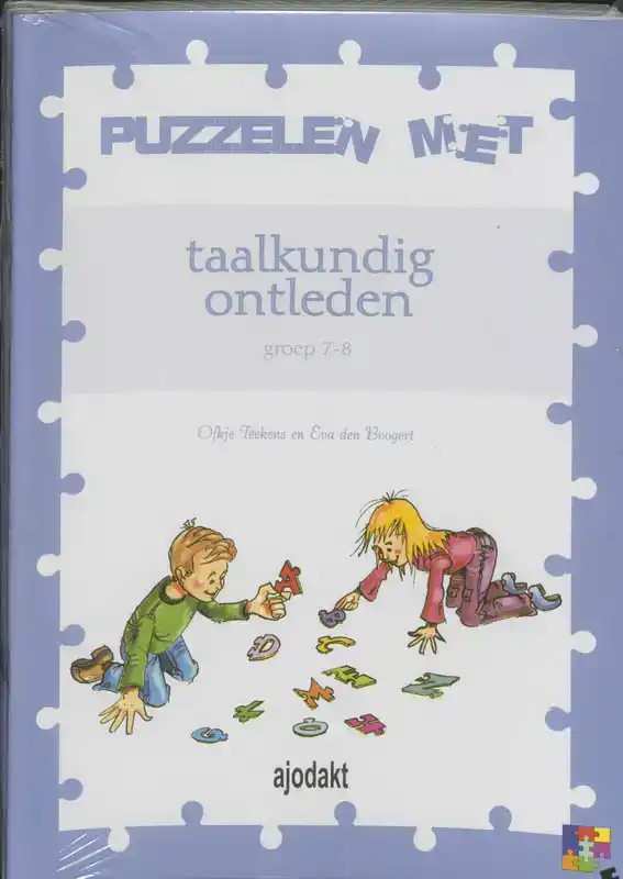 PUZZELEN MET TAALKUNDIG ONTLEDEN SET 5 EX
