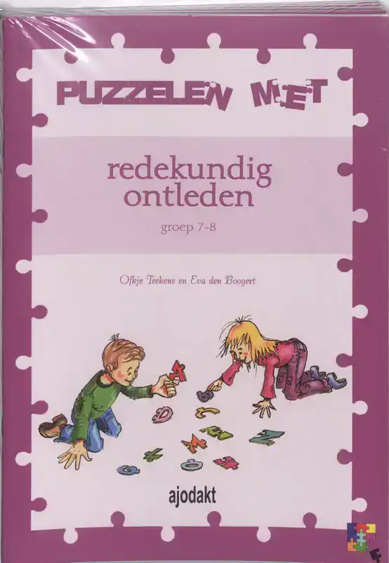 PUZZELEN MET REDEKUNDIG ONTLEDEN SET 5 EX