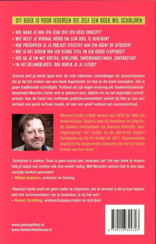 SUCCES MET JE BOEK!