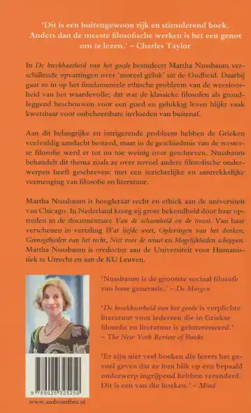 DE BREEKBAARHEID VAN HET GOEDE