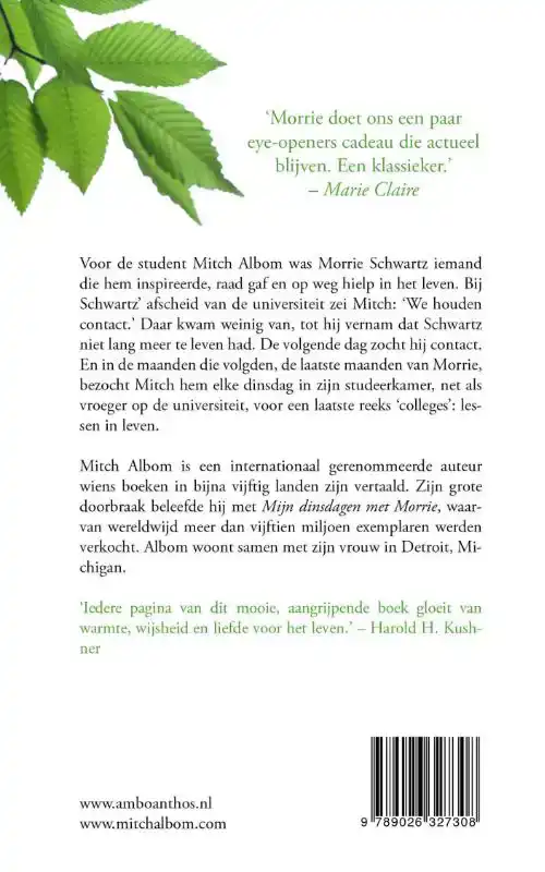 MIJN DINSDAGEN MET MORRIE