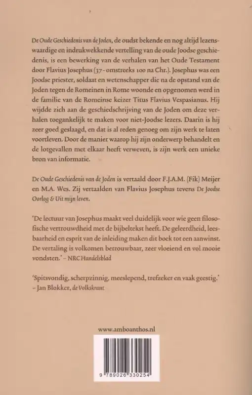 DE OUDE GESCHIEDENIS VAN DE JODEN