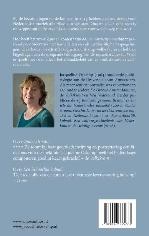 OPSLAAN EN VERNIETIGEN