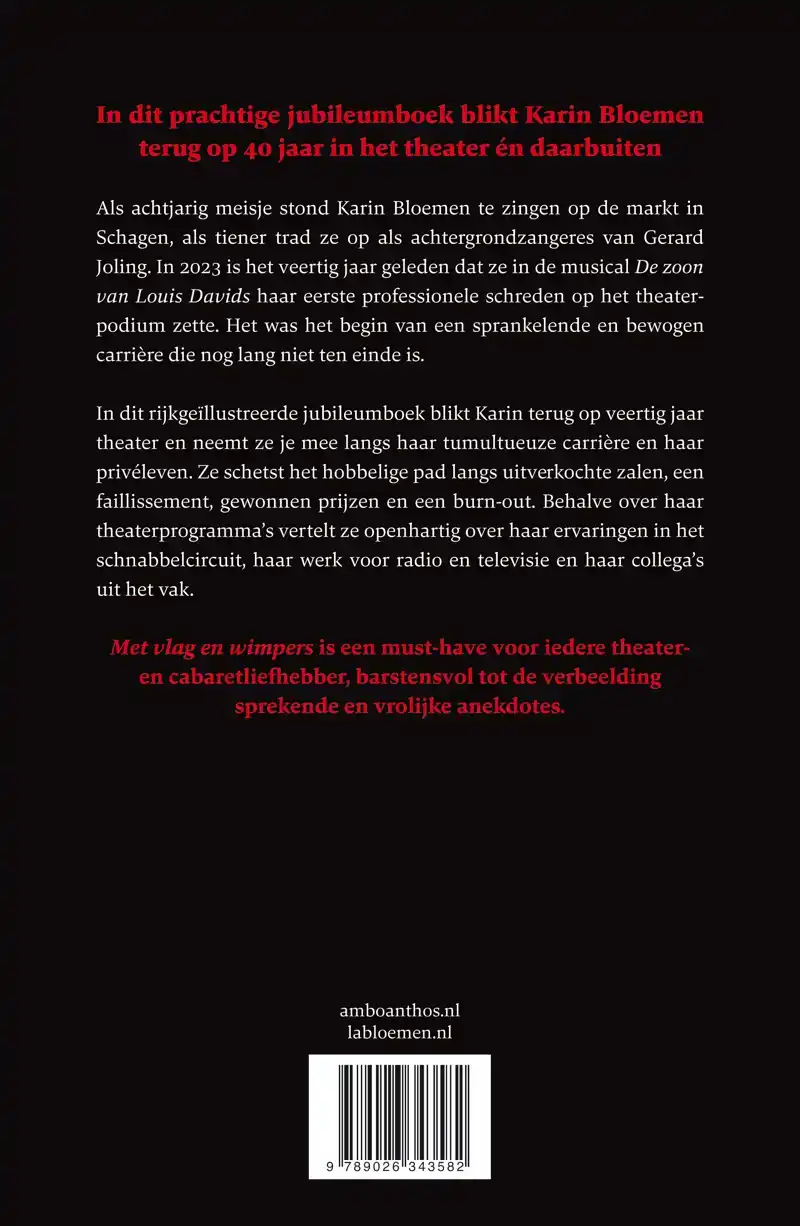MET VLAG EN WIMPERS