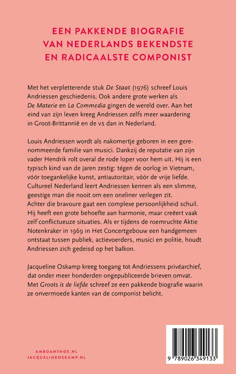 GROOTS IS DE LIEFDE