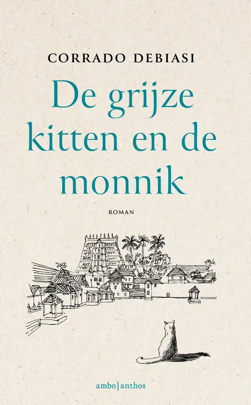 DE GRIJZE KITTEN EN DE MONNIK