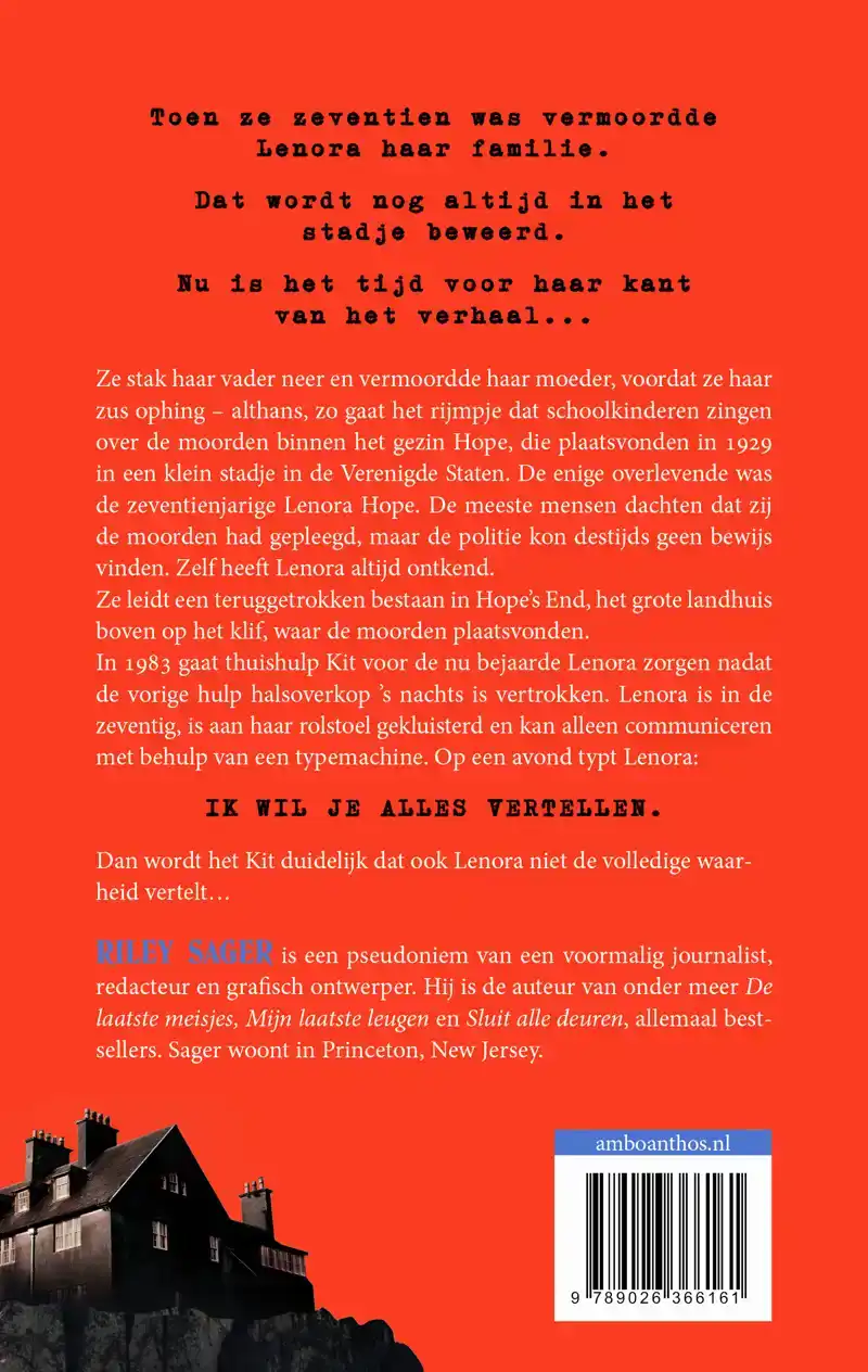 DE ENIGE DIE OVERBLEEF