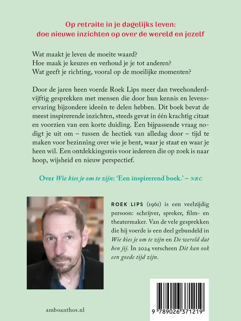 RETRAITE IN ZAKFORMAAT