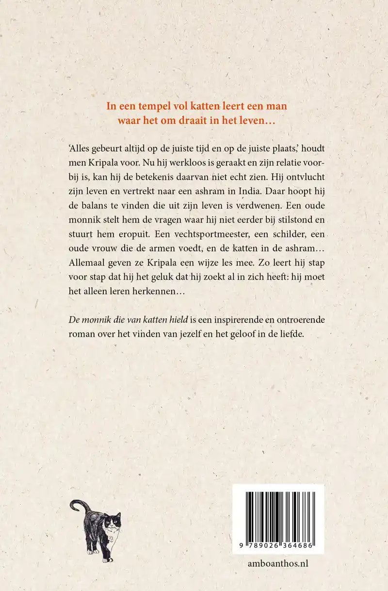 DE MONNIK DIE VAN KATTEN HIELD