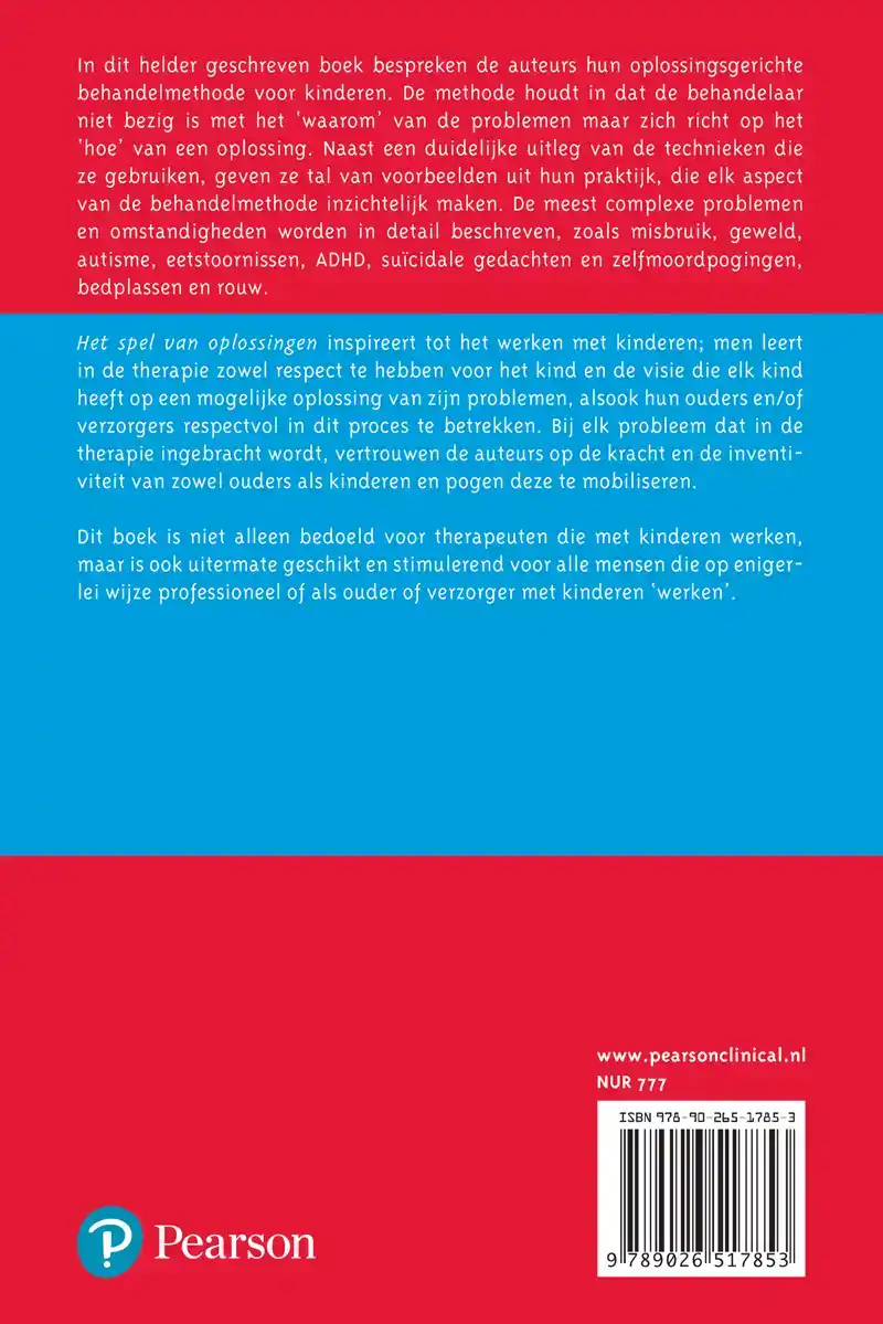 HET SPEL VAN OPLOSSINGEN