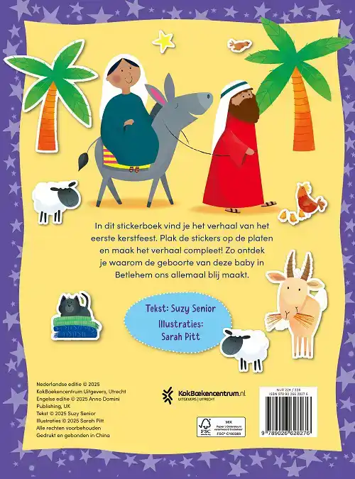 HET VROLIJKE KERSTFEEST STICKERBOEK