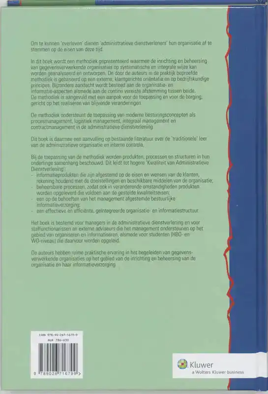 KWALITEIT VAN ADMINISTRATIEVE DIENSTVERLENING